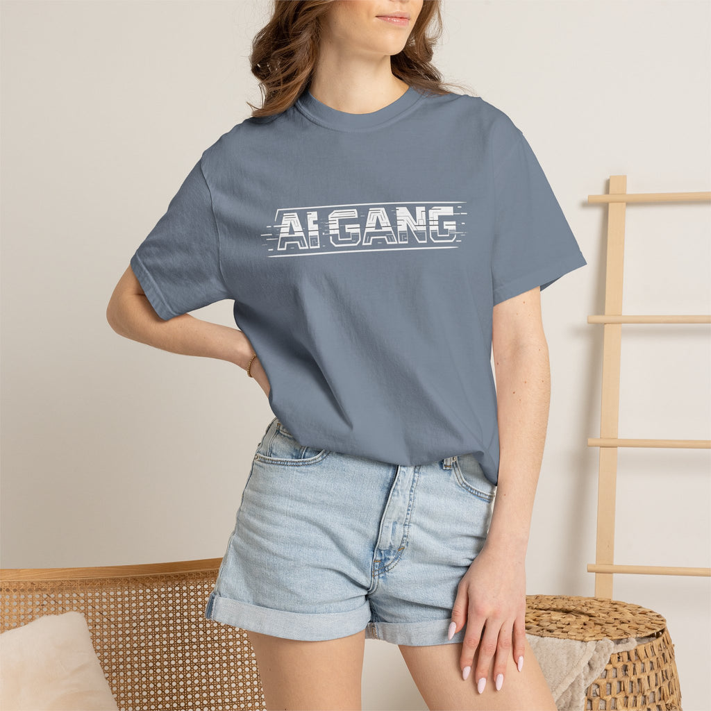 AI Gang T-Shirt — Retro Tech Graphic Tee