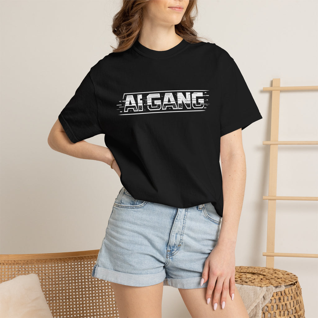 AI Gang T-Shirt — Retro Tech Graphic Tee